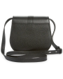 Alphabet Mini Saddle Bag in Black For Sale