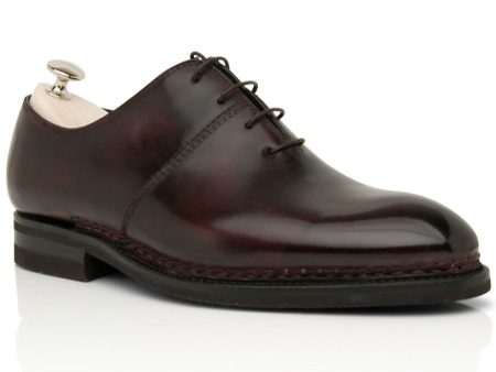 Spaccone Lace Up Dress Shoe in Bordeaux Sale