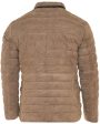 Tortora Suede Puffer Jacket on Sale