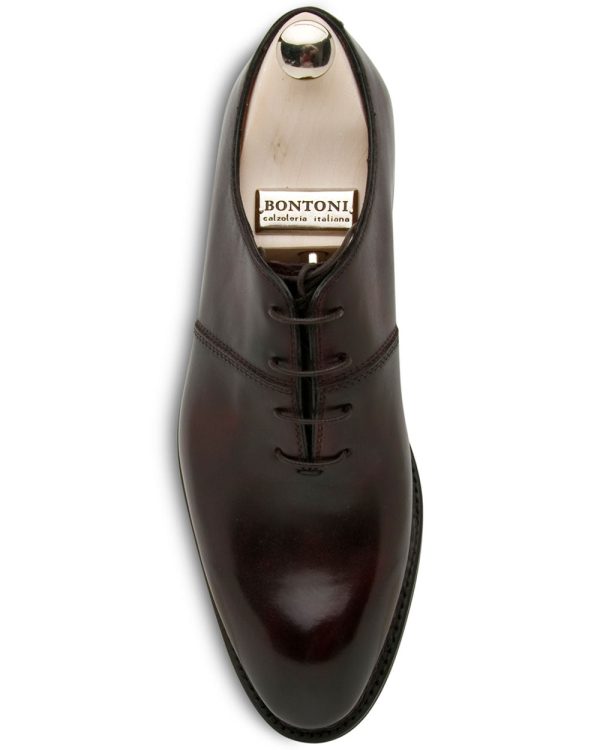 Spaccone Lace Up Dress Shoe in Bordeaux Sale