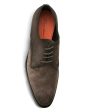 Suede Derby in Charcoal Hot on Sale