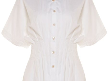 White Poplin Courageous Shirt Discount