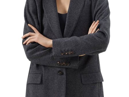 Anthracite Cashmere Blazer on Sale