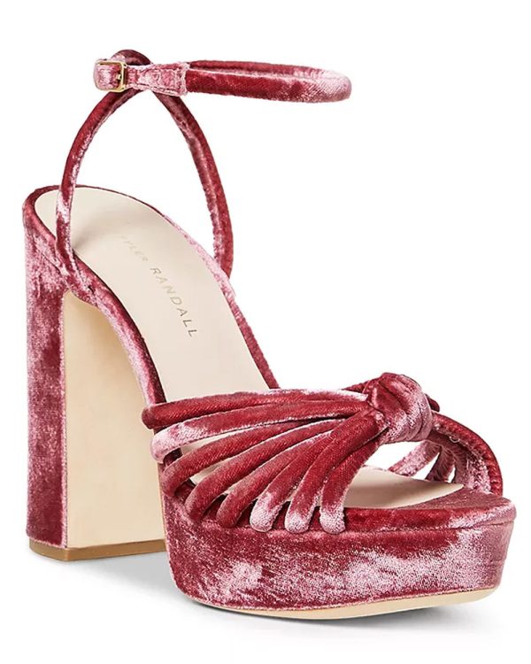 Rivka Platform Sandal in Pink Hot on Sale