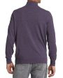 Purple Quarter Zip Sweater Cheap