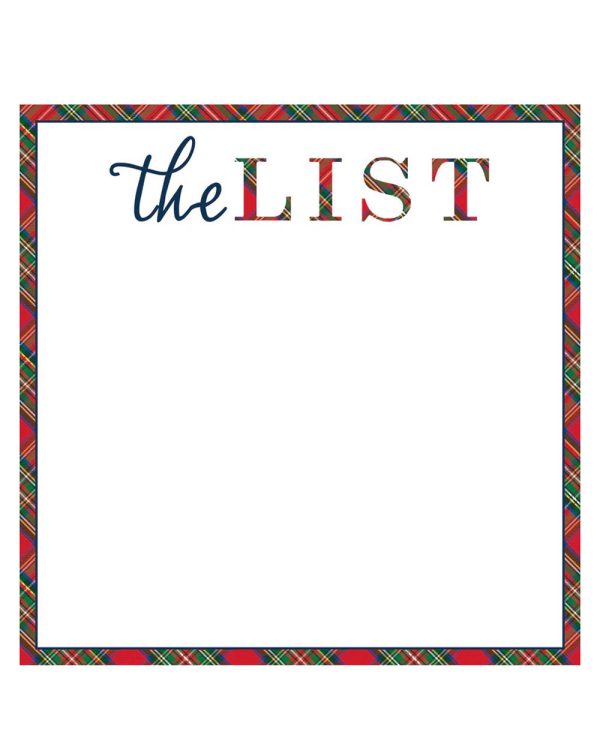 The List Slab Stock Notepad Online Sale