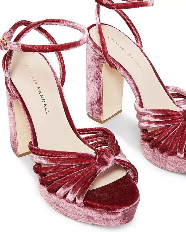 Rivka Platform Sandal in Pink Hot on Sale