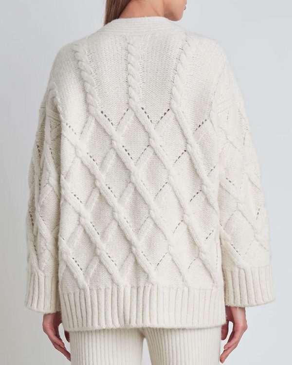 Ivory Kayln Cardigan Online now