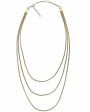 Gold Vermeil Julia Three Chain Necklace Sale