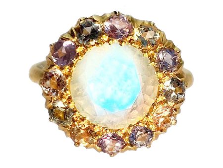 22k Yellow Gold Princess D. Marguerite Ring For Cheap