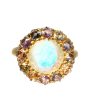 22k Yellow Gold Princess D. Marguerite Ring For Cheap