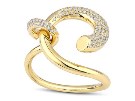 18k Yellow Gold Radiant Diamond Ring Online