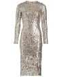 Silver Oyster Studio 54 Kate Sequin Dress Hot on Sale