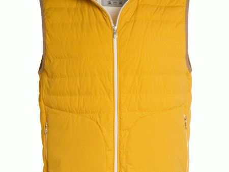 Yellow Padded Vest For Cheap