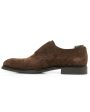 Suede Monkstrap in Dark Brown Online