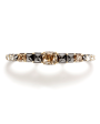 Ara Vartanian Brown, Black, and White Diamond Triple Ring Online