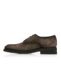 Suede Derby in Charcoal Hot on Sale