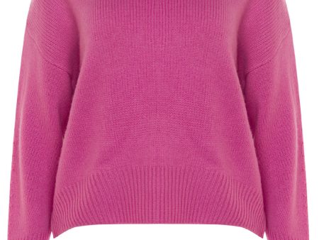 Rose Cashmere Battersea V Neck Sweater Supply