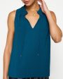 Teal Sleeveless Doha Top Sale