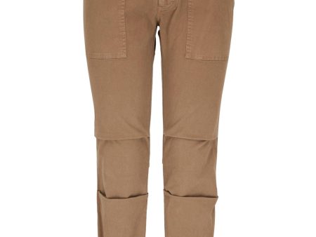 Bark Cropped Military Pant Fashion