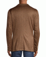 Rust Pure Cashmere Jersey Sportcoat Fashion