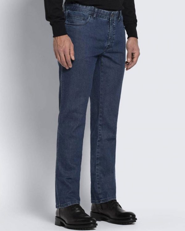 Basic Navy Chamonix Denim Pant on Sale