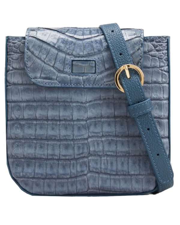 Small Ada Crossbody Bag in Jeans Online Hot Sale