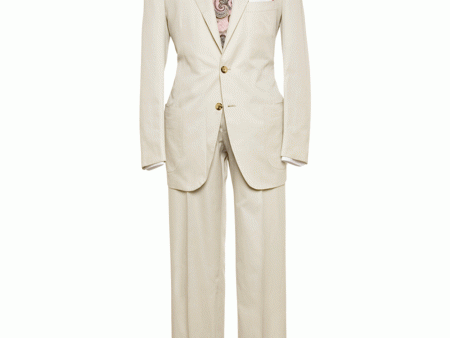 Tan Cotton Suit Cheap