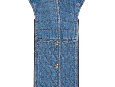 Denim Blue Print Donahue Dickey Online now