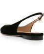 Ribbon Slingback Flat in Black For Cheap