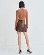 Chicory Dinard Vegan Leather Skirt Sale