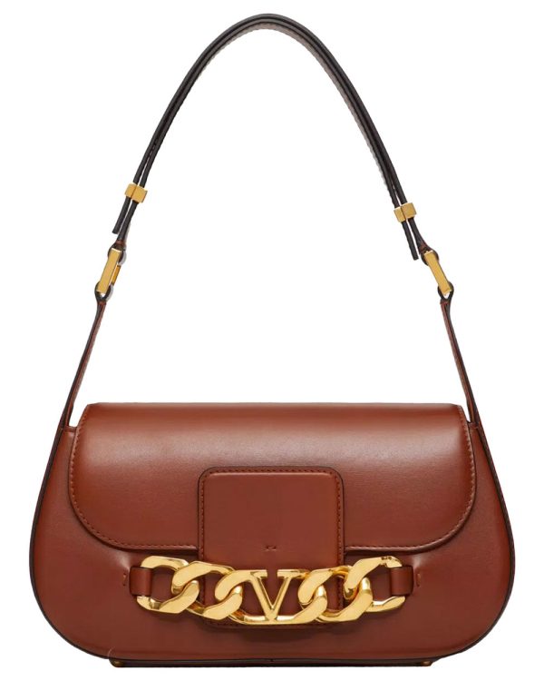 VLOGO Chain Shoulder Bag in Bronze Supply