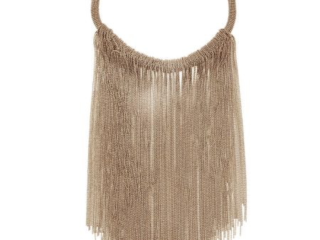 Testa Di Moro Monili Fringe Necklace Online now