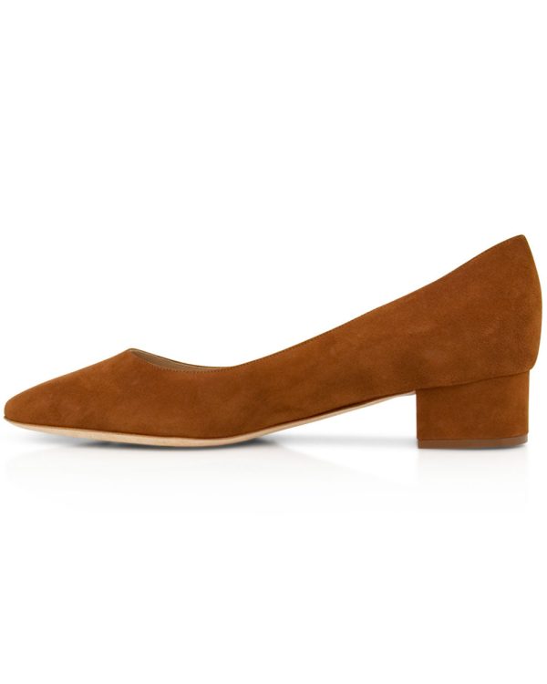 Listony Pump in Brown For Discount