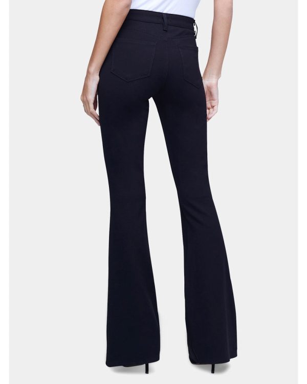 Black Marty High Rise Flare Pant Sale