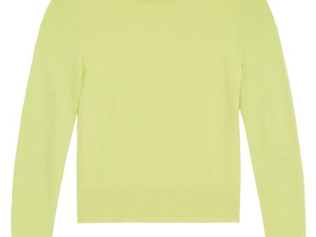 Serpentine Fitted High Crew Sweater Cheap