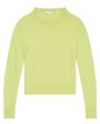 Serpentine Fitted High Crew Sweater Cheap