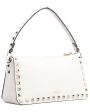 Small Rockstud Shoulder Bag in Light Ivory Online