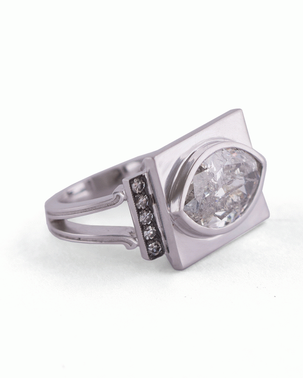 18k White Gold Diamond Renee Ring Online