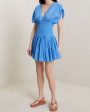 Sea Blue Luna Mini Dress For Sale