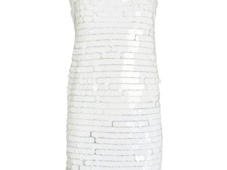 White Paillette Zenovia Dress Supply