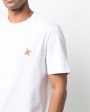 Star Collection T-Shirt in White with Gold Star Online Hot Sale