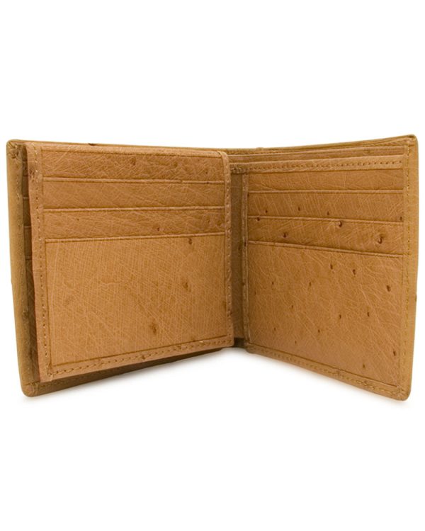 Saddle Ostrich Wallet For Discount