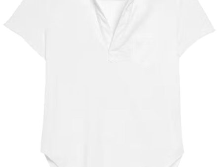 White Perfect Polo Online Sale