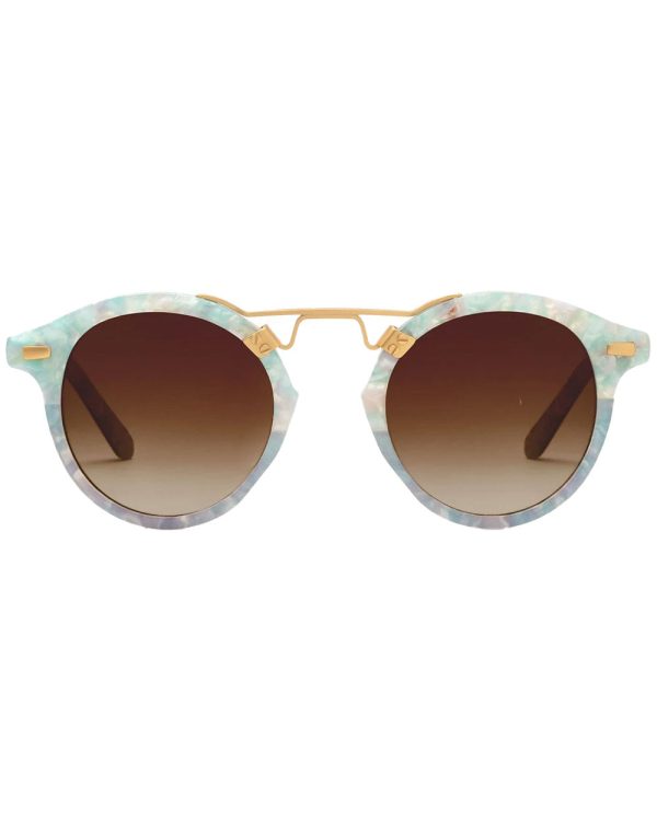 St. Louis Classics Sunglasses in Seaglass to Opal 24K Hot on Sale