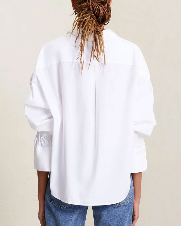 White Monica Shirt Online Sale