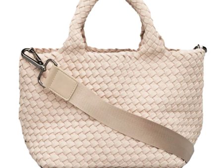 St. Barths Mini Tote in Ecru For Discount