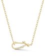 18k Yellow Gold Lola Diamond Necklace For Sale