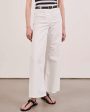 White Megan Pant For Cheap