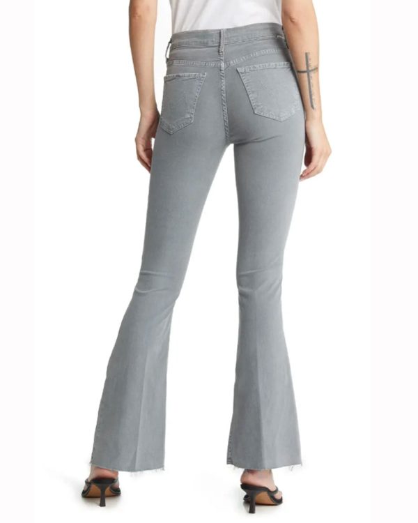 The Weekender Fray Jean in Lead Grey For Sale